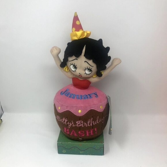 Sugar Loaf Other - Sugar Loaf Betty Boop Birthday Bash Cupcakes January Plush Stuffed Doll 14"